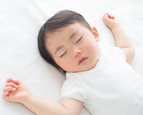 infant sleeping